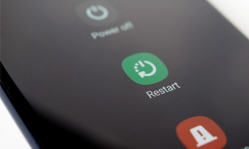 Restart Android Screen