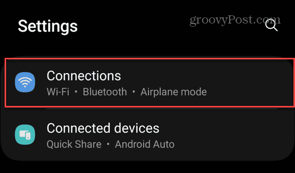 android connections