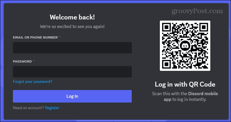 Sign into Discord With a QR Code