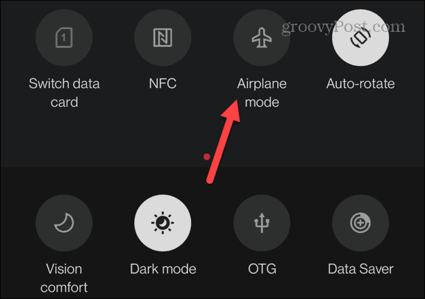 Enable or Disable Airplane Mode 