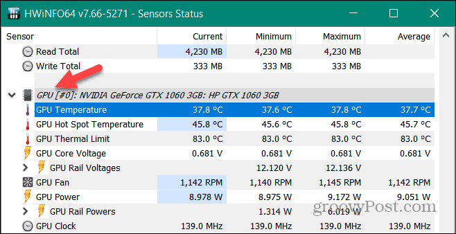 Check Your GPU Temperature on Windows