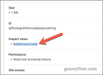Inspect views in Google Chrome