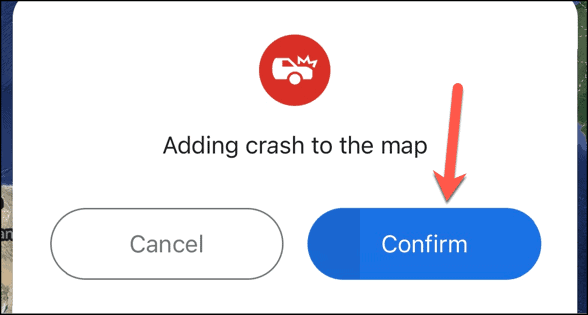google maps confirm