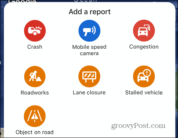 google maps other reports