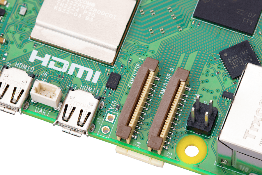 Raspberry Pi 5 Mini-HDMI Ports