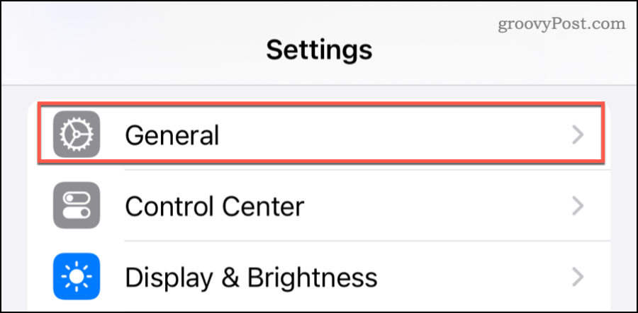 Settings - General to Disable NameDrop on iPhone